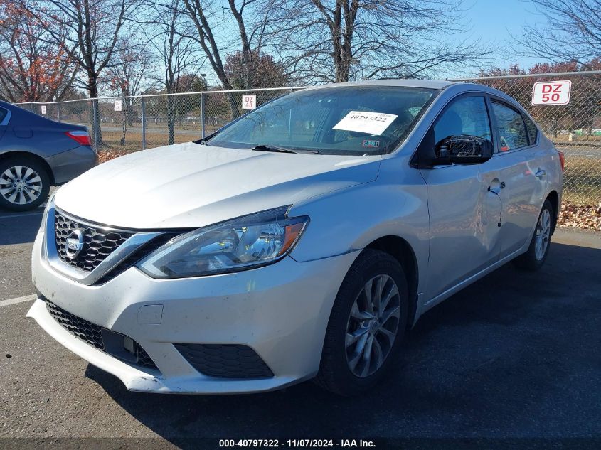 2019 Nissan Sentra Sv VIN: 3N1AB7AP6KY437872 Lot: 40797322