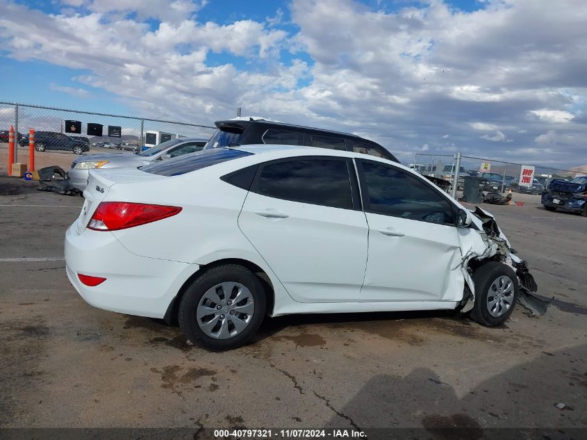 2016 Hyundai Accent Se VIN: KMHCT4AE8GU045143 Lot: 40797321