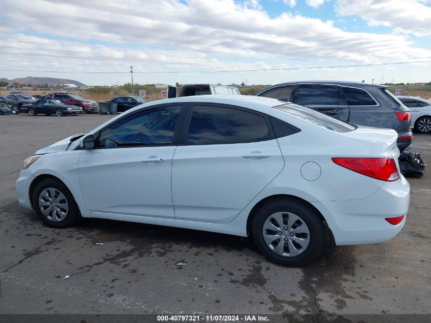 2016 Hyundai Accent Se VIN: KMHCT4AE8GU045143 Lot: 40797321