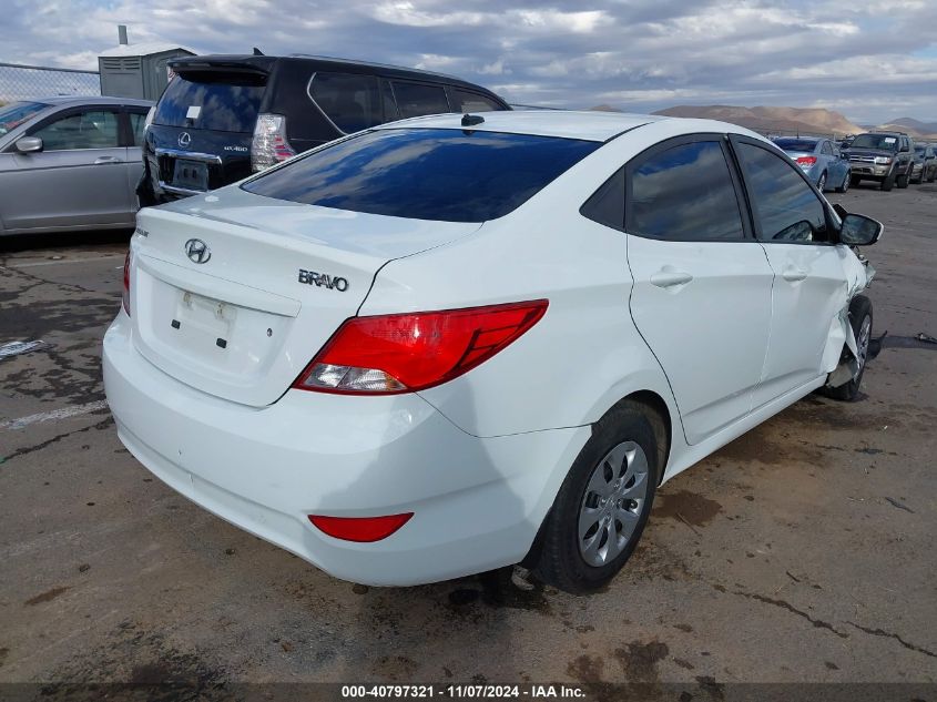 VIN KMHCT4AE8GU045143 2016 HYUNDAI ACCENT no.4