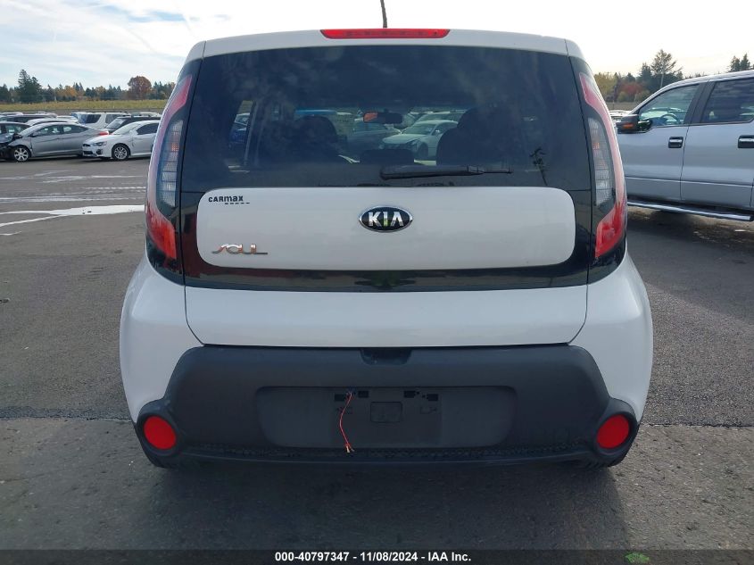 2016 Kia Soul VIN: KNDJN2A23G7348202 Lot: 40797347