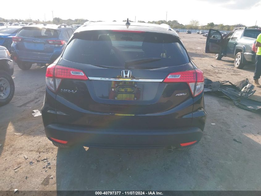 2021 Honda Hr-V Awd Ex VIN: 3CZRU6H54MM754899 Lot: 40797377