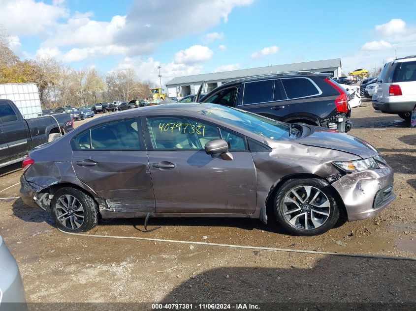 2015 Honda Civic Ex VIN: 19XFB2F88FE049024 Lot: 40797381