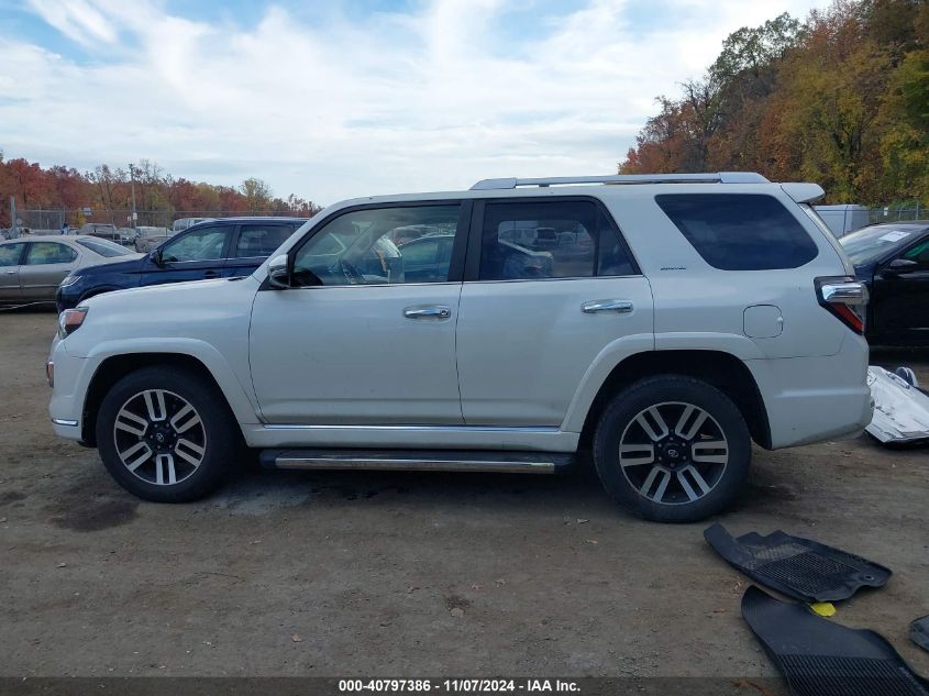 2020 Toyota 4Runner Limited VIN: JTEBU5JR9L5809894 Lot: 40797386