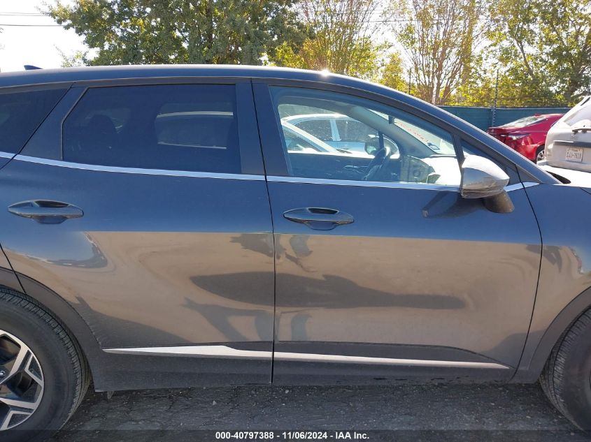 VIN KNDPU3DF1R7268093 2024 KIA SPORTAGE LX