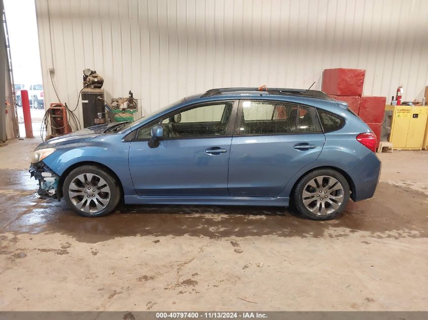 2014 Subaru Impreza 2.0I Sport Premium VIN: JF1GPAL63E8280947 Lot: 40797400