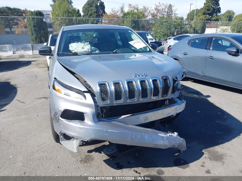 2015 Jeep Cherokee Sport VIN: 1C4PJLAB6FW660840 Lot: 40797409