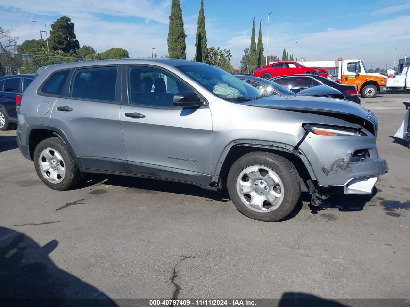 2015 Jeep Cherokee Sport VIN: 1C4PJLAB6FW660840 Lot: 40797409