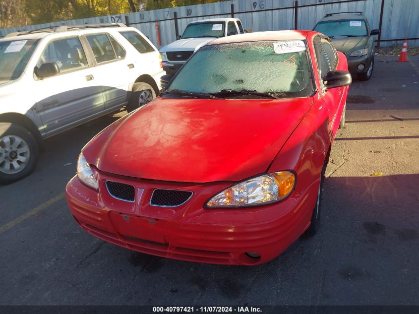 1999 Pontiac Grand Am Se1 VIN: 1G2NE52T5XC579379 Lot: 40797421