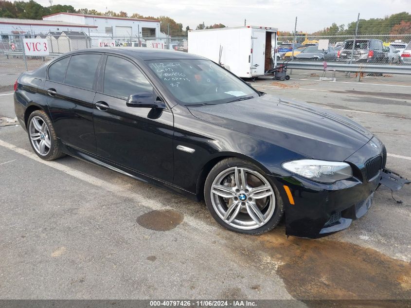 2013 BMW 550I VIN: WBAFR9C59DDX80880 Lot: 40797426