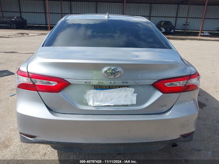 2020 Toyota Camry Le VIN: 4T1C11AK6LU315846 Lot: 40797428