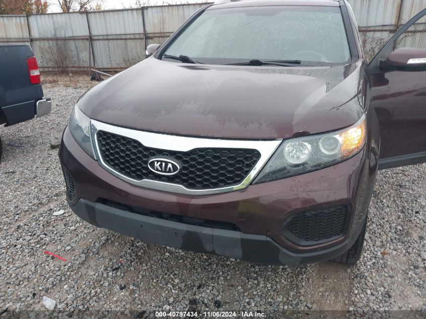 2013 Kia Sorento Lx V6 VIN: 5XYKT4A28DG319315 Lot: 40797434