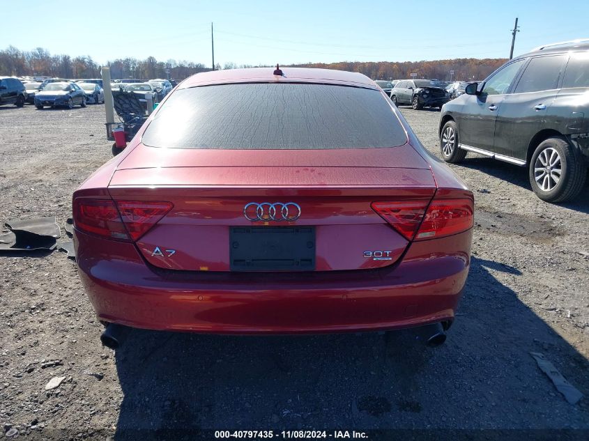 2012 Audi A7 Premium VIN: WAUYGAFC3CN048442 Lot: 40797435