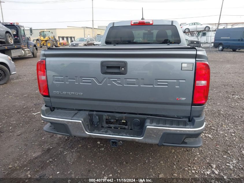 2021 Chevrolet Colorado 4Wd Long Box Wt VIN: 1GCGTBEN0M1183695 Lot: 40797442