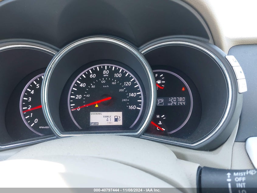 2011 Nissan Murano Sv VIN: JN8AZ1MW8BW187815 Lot: 40797444