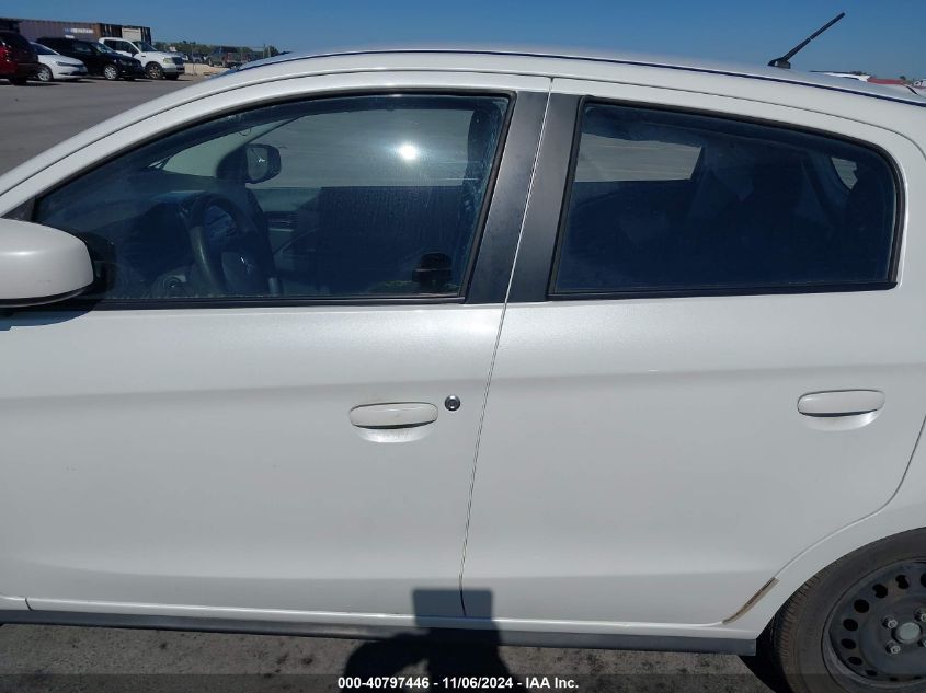 2015 Mitsubishi Mirage De/Rf VIN: ML32A3HJXFH037588 Lot: 40797446