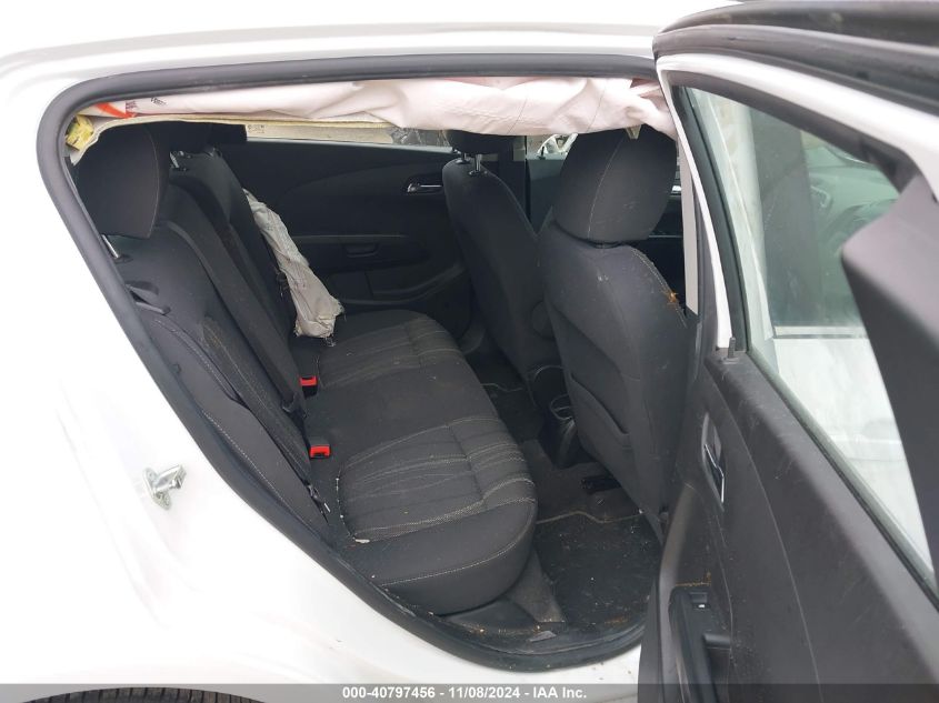 2016 CHEVROLET SONIC LT AUTO - 1G1JC6SHXG4178947