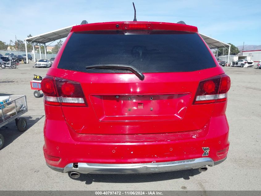 2017 Dodge Journey Crossroad Plus Awd VIN: 3C4PDDGGXHT708736 Lot: 40797472