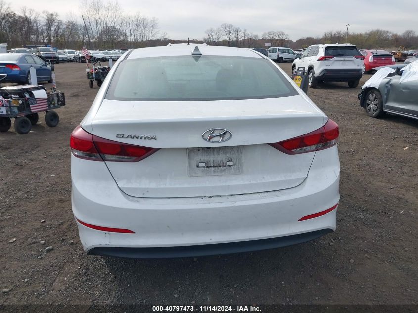 2017 Hyundai Elantra Se VIN: 5NPD84LF0HH052406 Lot: 40797473