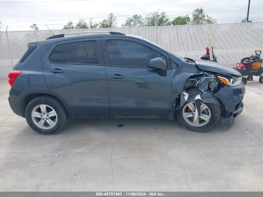 2021 Chevrolet Trax Fwd Lt VIN: KL7CJLSB1MB312832 Lot: 40797493