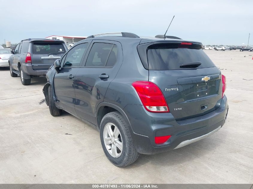 2021 Chevrolet Trax Fwd Lt VIN: KL7CJLSB1MB312832 Lot: 40797493