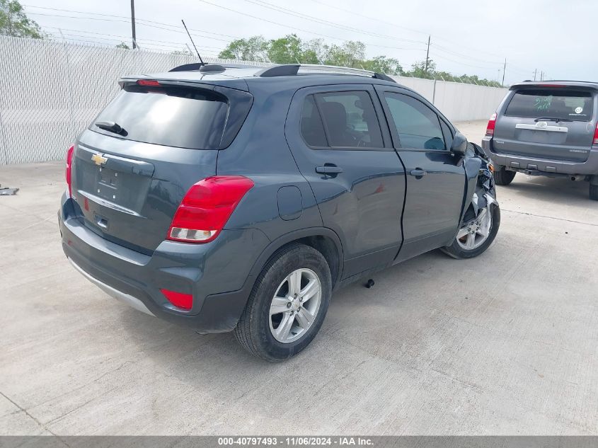 2021 Chevrolet Trax Fwd Lt VIN: KL7CJLSB1MB312832 Lot: 40797493