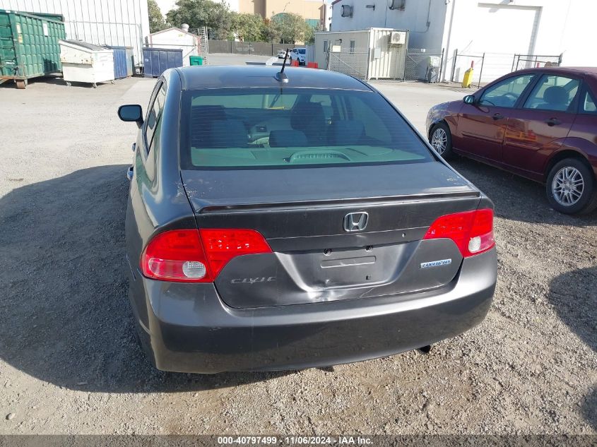 2007 Honda Civic Hybrid VIN: JHMFA36217S006873 Lot: 40797499