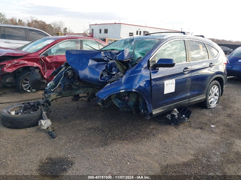 VIN 2HKRM4H78FH633037 2015 Honda CR-V, Ex-L no.2