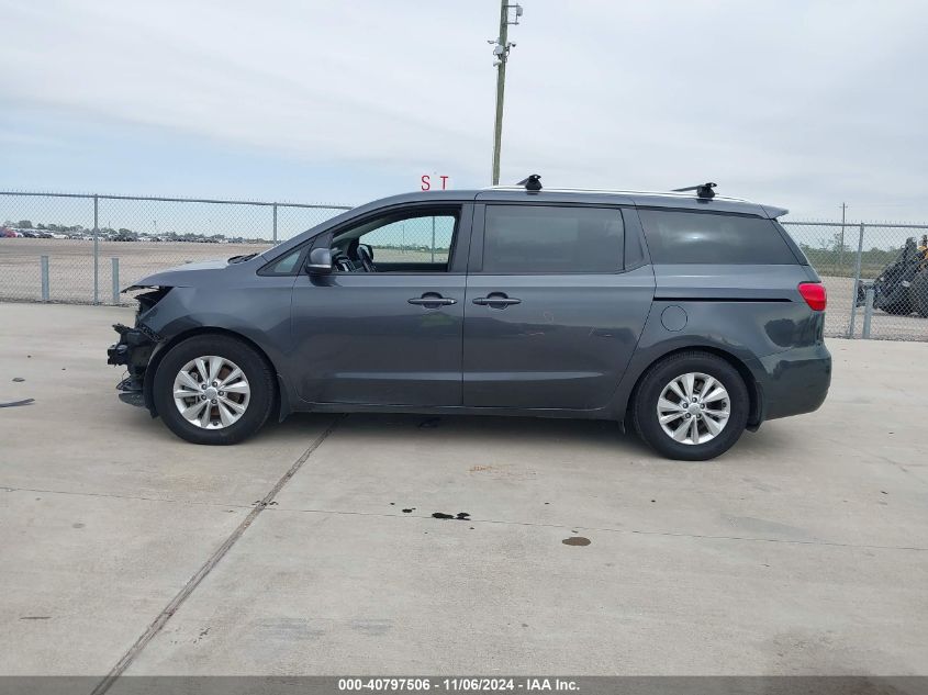 2017 Kia Sedona Lx VIN: KNDMB5C1XH6343002 Lot: 40797506