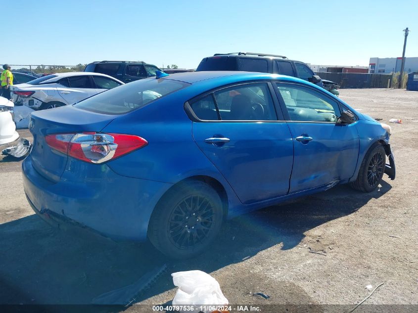 2014 Kia Forte Lx VIN: KNAFX4A64E5233693 Lot: 40797536