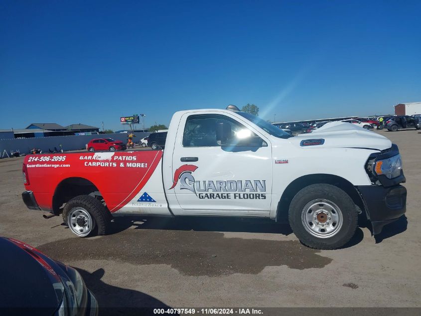 2022 Ram 2500 Tradesman 4X2 8' Box VIN: 3C6MR4AJ9NG340229 Lot: 40797549