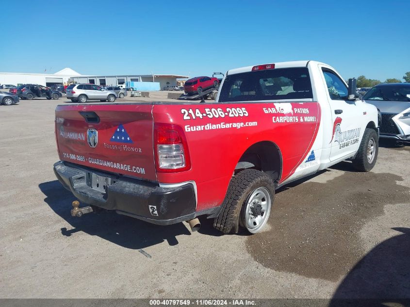 2022 Ram 2500 Tradesman 4X2 8' Box VIN: 3C6MR4AJ9NG340229 Lot: 40797549