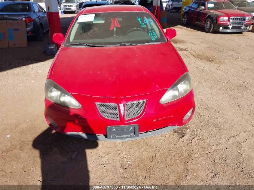 2008 Pontiac Grand Prix VIN: 2G2WP552881126897 Lot: 40797550