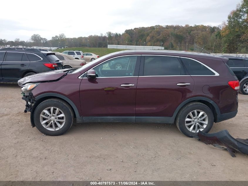 2017 Kia Sorento 2.4L Lx VIN: 5XYPG4A34HG256917 Lot: 40797573