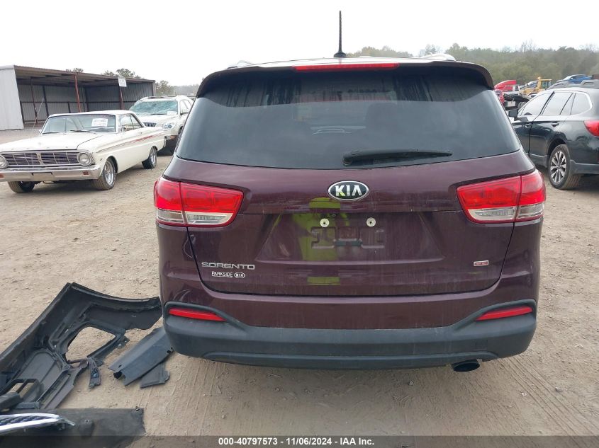 2017 KIA SORENTO 2.4L LX - 5XYPG4A34HG256917