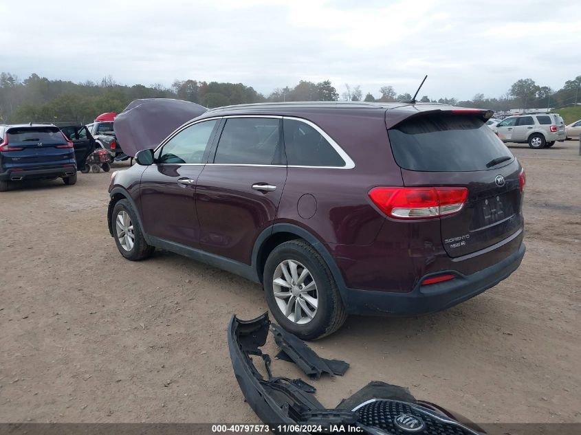 2017 KIA SORENTO 2.4L LX - 5XYPG4A34HG256917