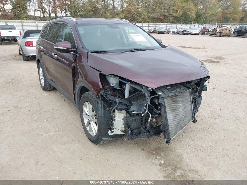 2017 KIA SORENTO 2.4L LX - 5XYPG4A34HG256917