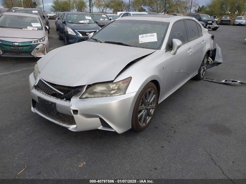 VIN JTHBE1BL1E5031323 2014 Lexus GS, 350 no.2