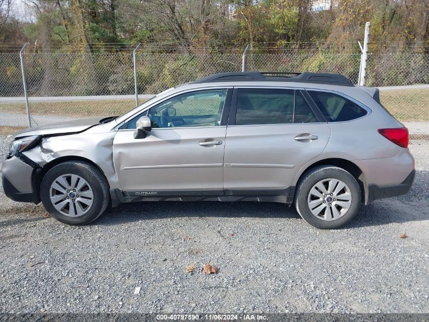 2018 Subaru Outback 2.5I Premium VIN: 4S4BSACC1J3396045 Lot: 40797590