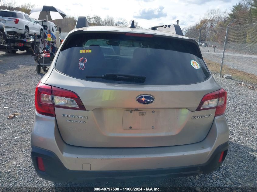 2018 Subaru Outback 2.5I Premium VIN: 4S4BSACC1J3396045 Lot: 40797590