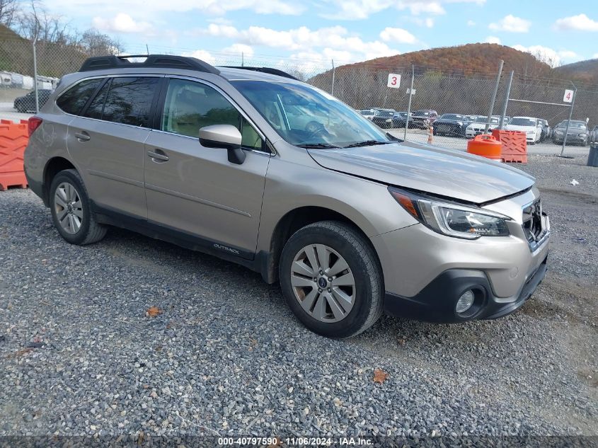 2018 Subaru Outback 2.5I Premium VIN: 4S4BSACC1J3396045 Lot: 40797590