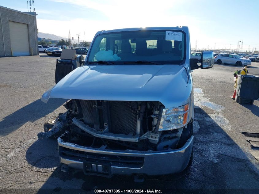 2016 Nissan Nv Passenger Nv3500 Hd Sv V8 VIN: 5BZAF0AA0GN855806 Lot: 40797595