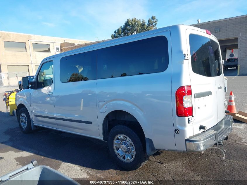 2016 Nissan Nv Passenger Nv3500 Hd Sv V8 VIN: 5BZAF0AA0GN855806 Lot: 40797595