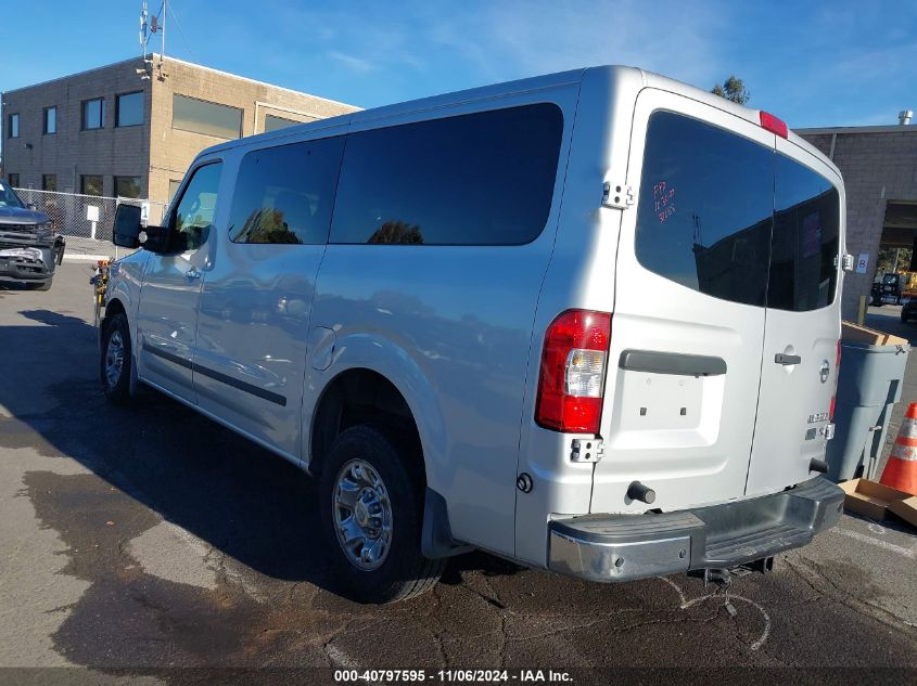 2016 Nissan Nv Passenger Nv3500 Hd Sv V8 VIN: 5BZAF0AA0GN855806 Lot: 40797595