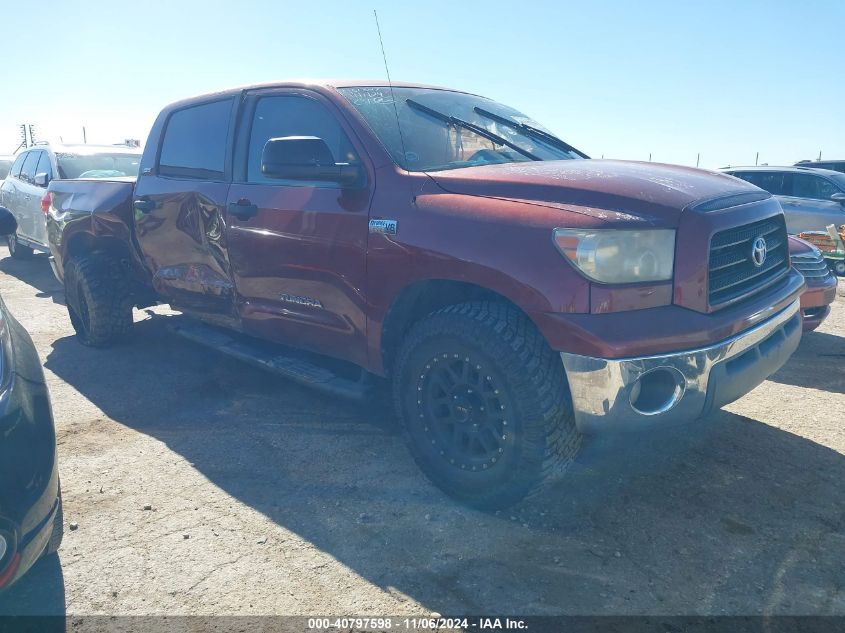 2008 Toyota Tundra Sr5 5.7L V8 VIN: 5TFDV54168X047233 Lot: 40797598