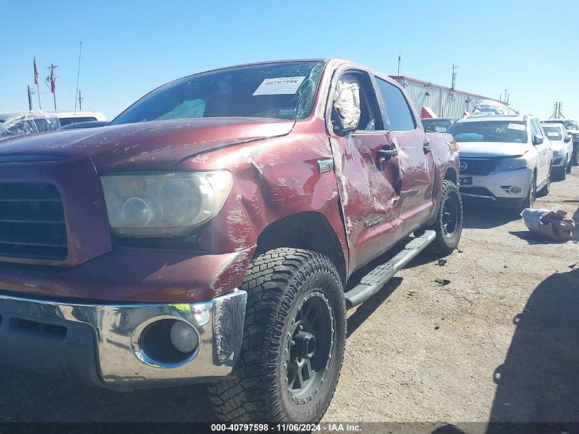 2008 Toyota Tundra Sr5 5.7L V8 VIN: 5TFDV54168X047233 Lot: 40797598