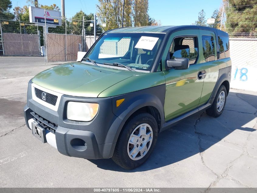 2006 Honda Element Lx VIN: 5J6YH18366L010453 Lot: 40797605