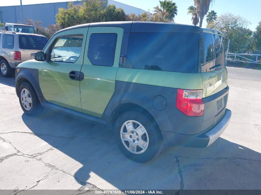 2006 Honda Element Lx VIN: 5J6YH18366L010453 Lot: 40797605