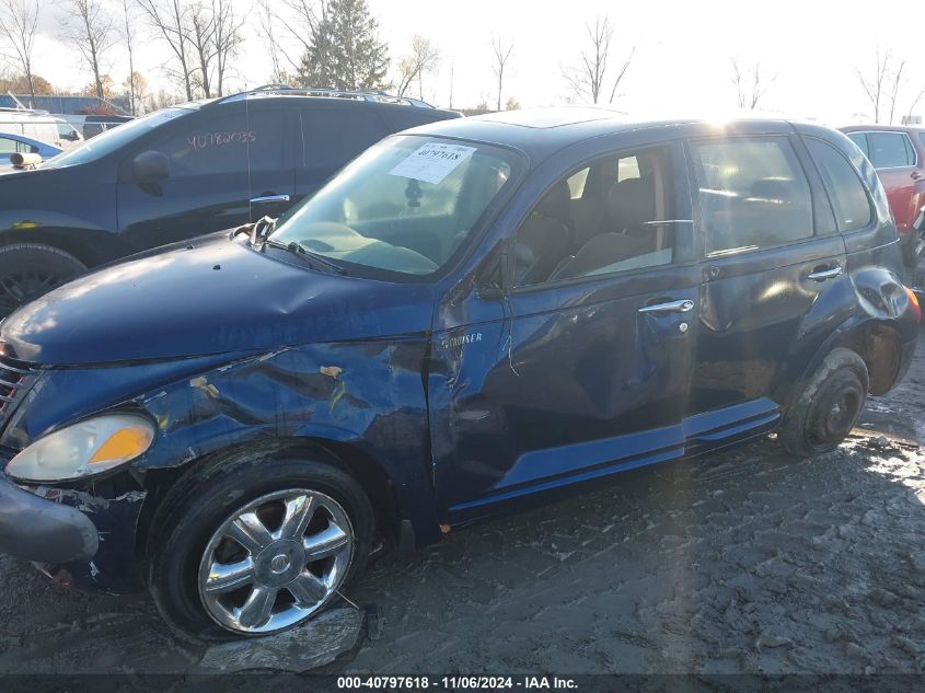 2002 Chrysler Pt Cruiser Limited VIN: 3C8FY68B92T334222 Lot: 40797618