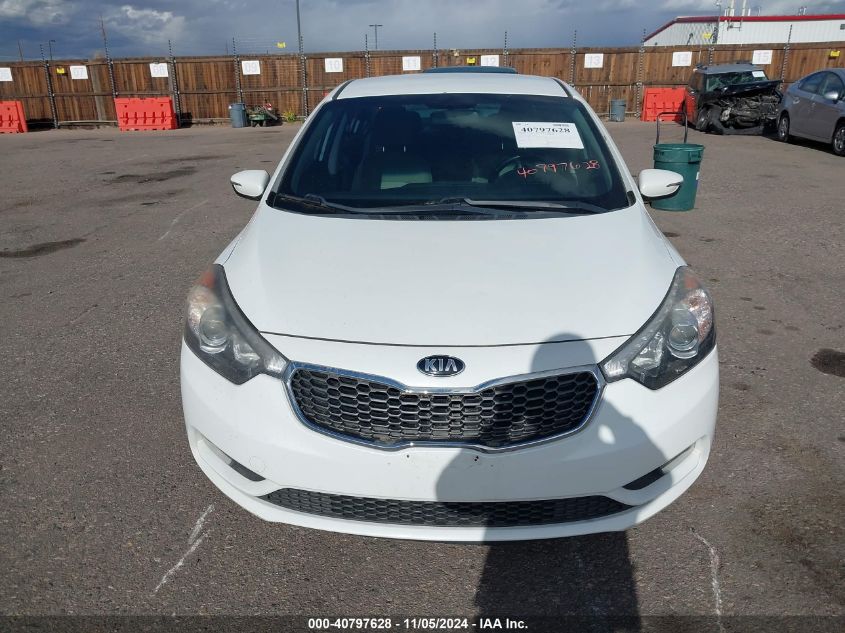 2016 Kia Forte Ex VIN: KNAFX4A84G5505339 Lot: 40797628